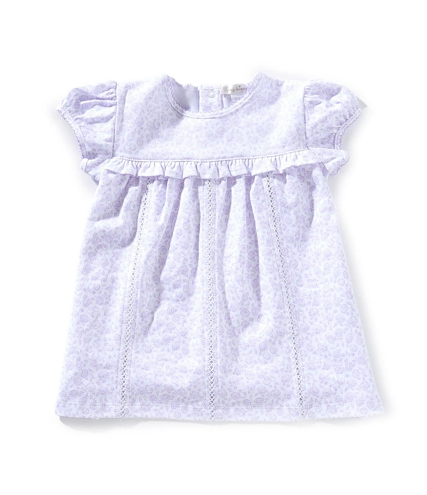 Kissy Kissy Baby Girls Puffed-Sleeve Ditsy-Floral Empire-Waist Dress