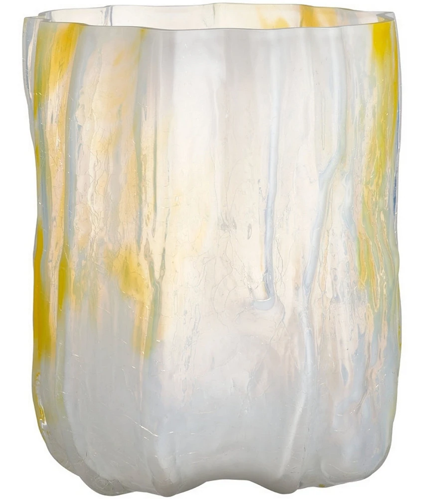 Kosta Boda Crackle Tall Vase