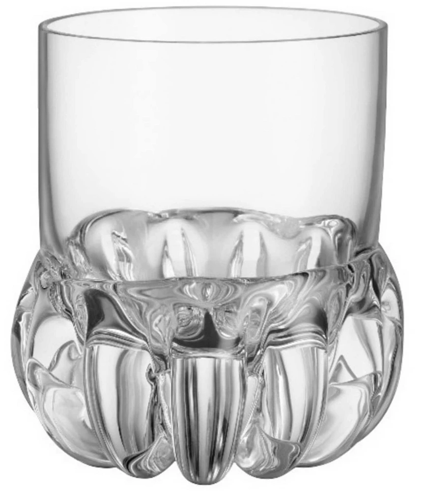 Kosta Boda Jomo Blown Glass Double Old Fashion, 10-oz