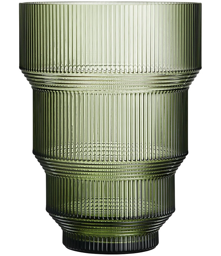 Kosta Boda Pavilion Large Green Vase