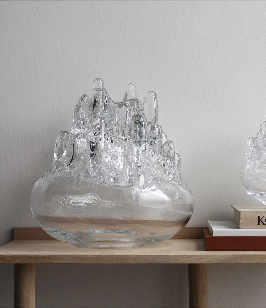 Kosta Boda Polar Clear Large Votive Candleholder