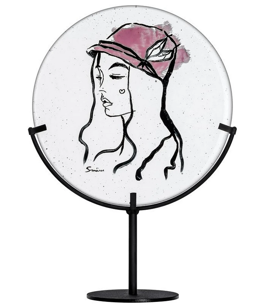 Kosta Boda Smam Lady Hat With Stand