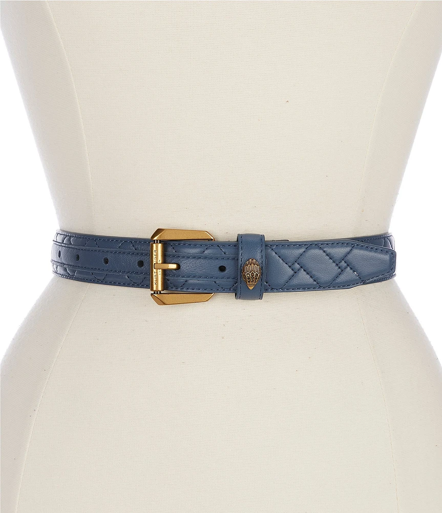 Kurt Geiger London 1.18#double; Hip Belt With Micro Quilting