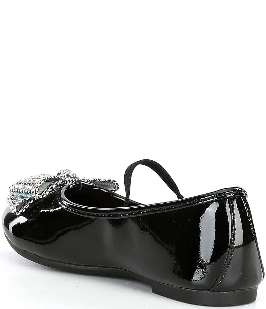 Kurt Geiger London Girls' Kensington Embellished Bow Ballerina Flats (Toddler)