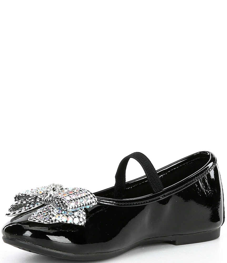 Kurt Geiger London Girls' Kensington Embellished Bow Ballerina Flats (Toddler)