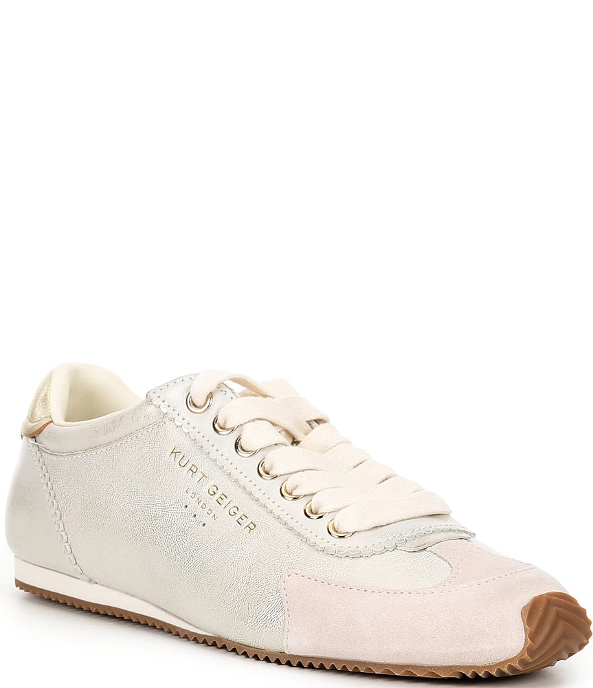 Kurt Geiger London Islington Leather Lace-Up Sneakers