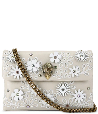 Kurt Geiger London Kensington Flower Medium Crossbody Bag