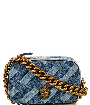 Kurt Geiger London Small Kensington Denim Camera Bag