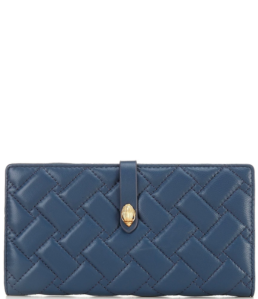Kurt Geiger London Kensington Soft Woven Leather Wallet