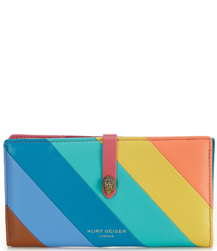 Kurt Geiger London Kensington Soft Rainbow Leather Wallet