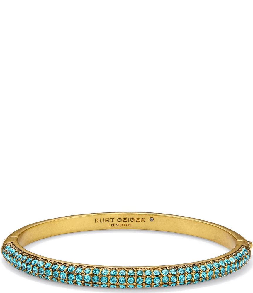 Kurt Geiger London Pav Dome Bangle Bracelet