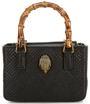 Kurt Geiger London Mini Kensington Bamboo Statement Handle Mini Tote Bag
