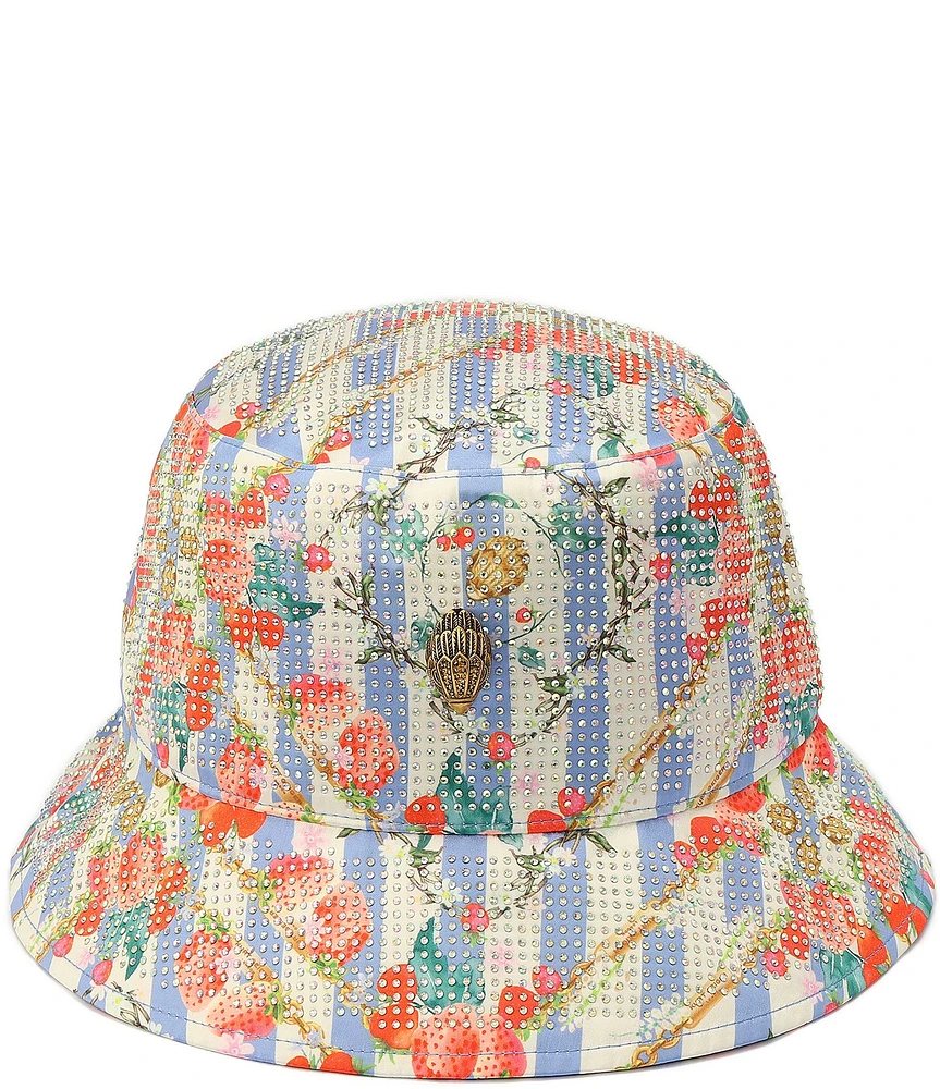 Kurt Geiger London Strawberry Crystal Bucket Hat