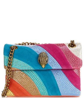 Kurt Geiger London Mini Kensington Rainbow Swirl Crossbody Bag