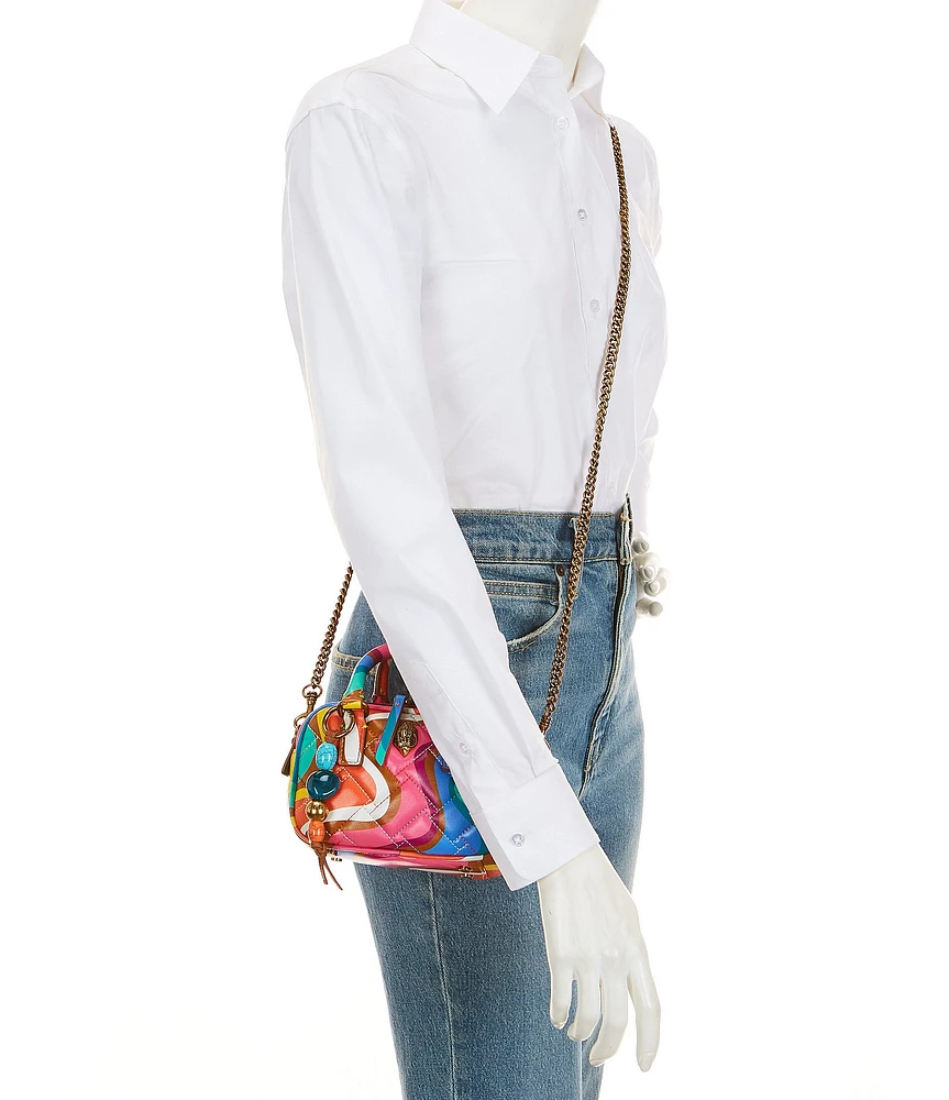 Kurt Geiger London XS Kensington Bead Charm Swirl Crossbody Bag