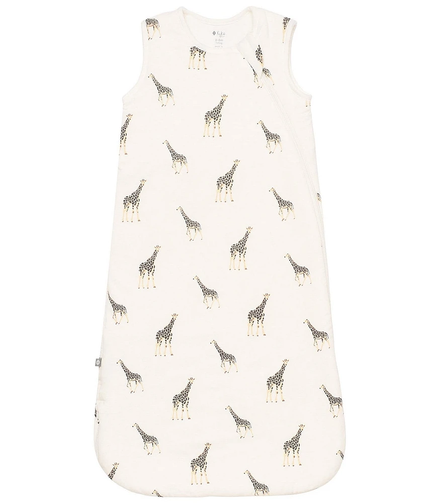 Kyte BABY Baby Boys Bamboo Giraffe Print Sleep Bag 1.0