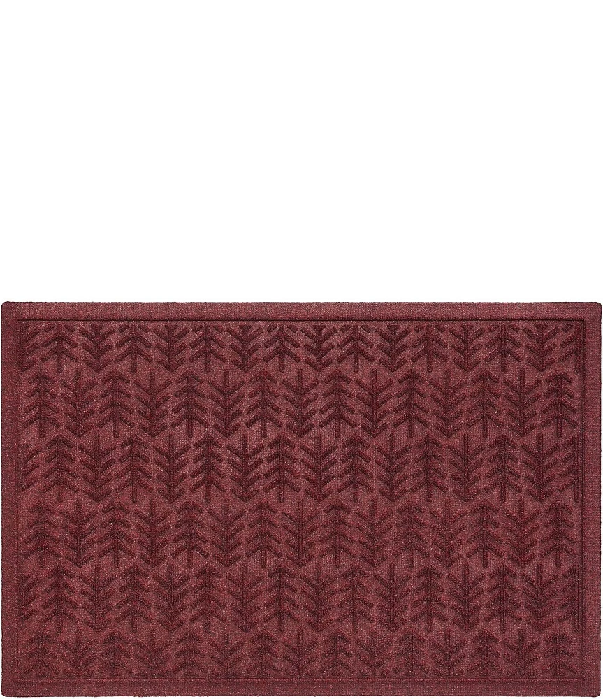 L.L.Bean Everyspace Recycled Waterhog Trees Door Mat