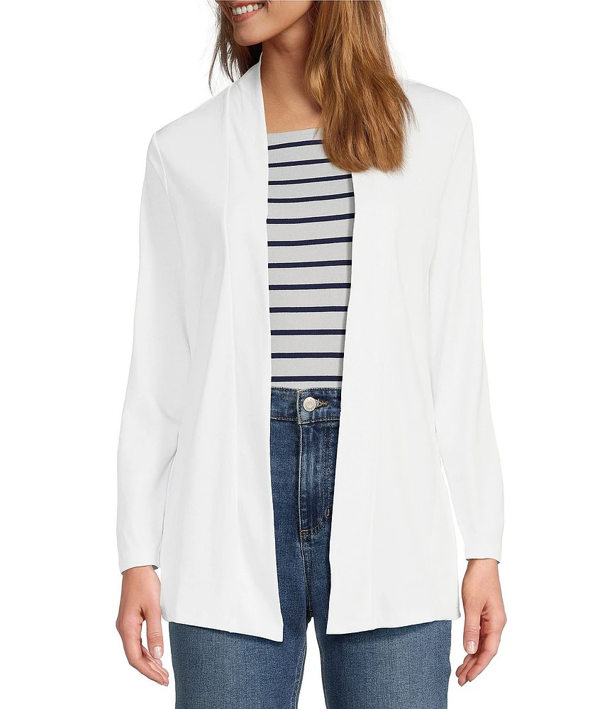 L.L.Bean Pima Cotton Long Sleeve Pocket Cardigan