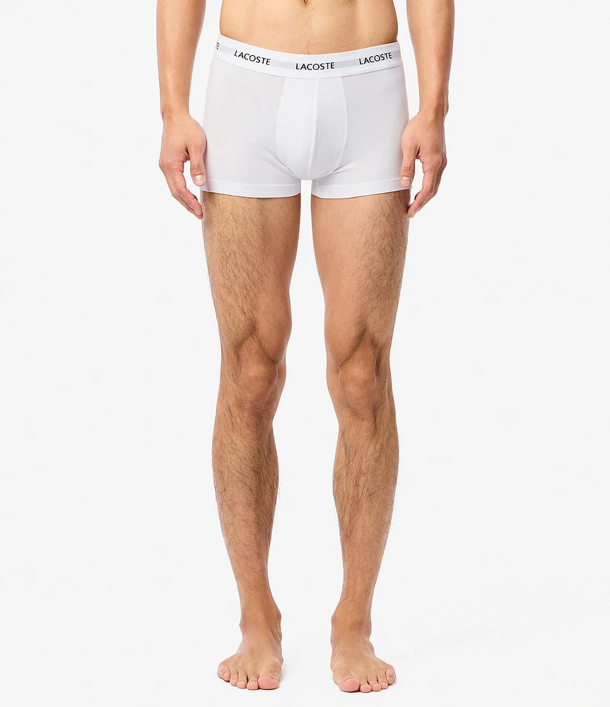 Lacoste Boxer Assorted Solid Briefs 3-Pack