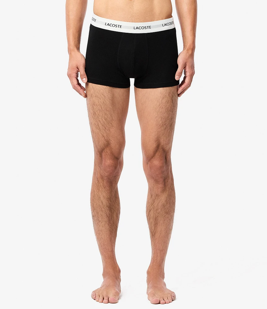 Lacoste Boxer Assorted Solid Briefs 3-Pack