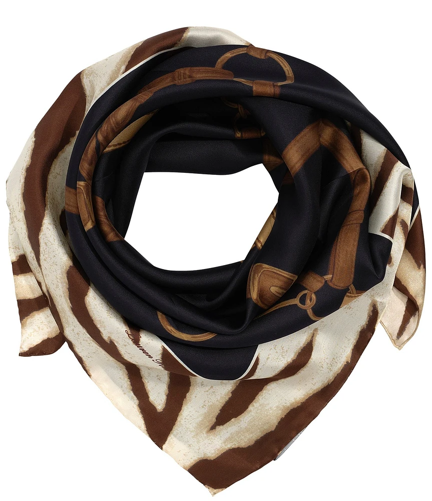 Lauren Ralph Lauren Belting Square Scarf