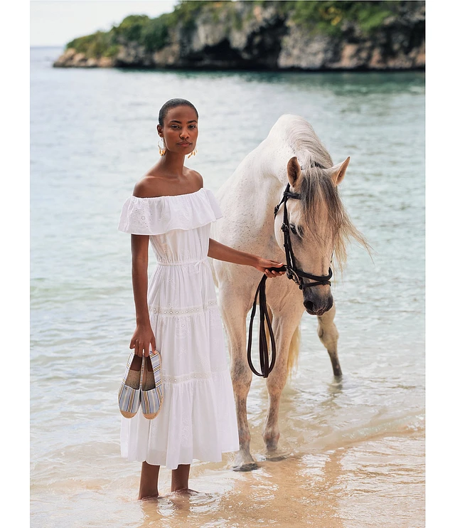 ralph lauren summer dress Lauren Surplice Jersey Pink Opal 2 at Amazon Women's Clothing store Machine washable. Ralph Lauren Spring Summer 2019
