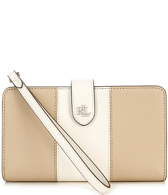 Lauren Ralph Lauren Leather Tech Wristlet