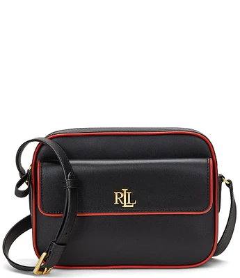Lauren Ralph Lauren Medium Contrast Trim Marcy Crossbody Bag
