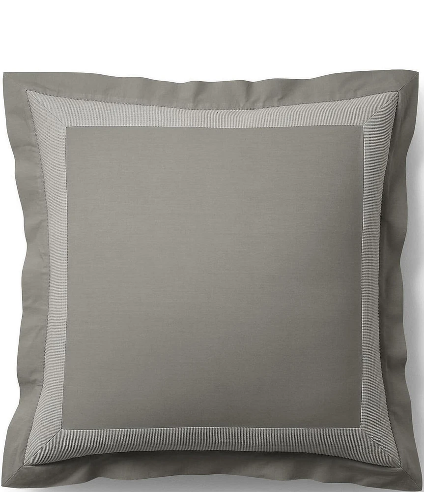 Lauren Ralph Lauren Sascha Woven Mitered Stripe Euro Sham