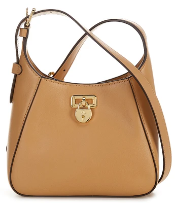 Lauren Ralph Lauren Small Tanner Leather Shoulder Bag