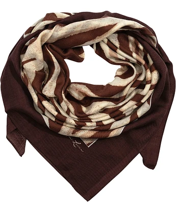 Lauren Ralph Lauren Zebra Square Scarf