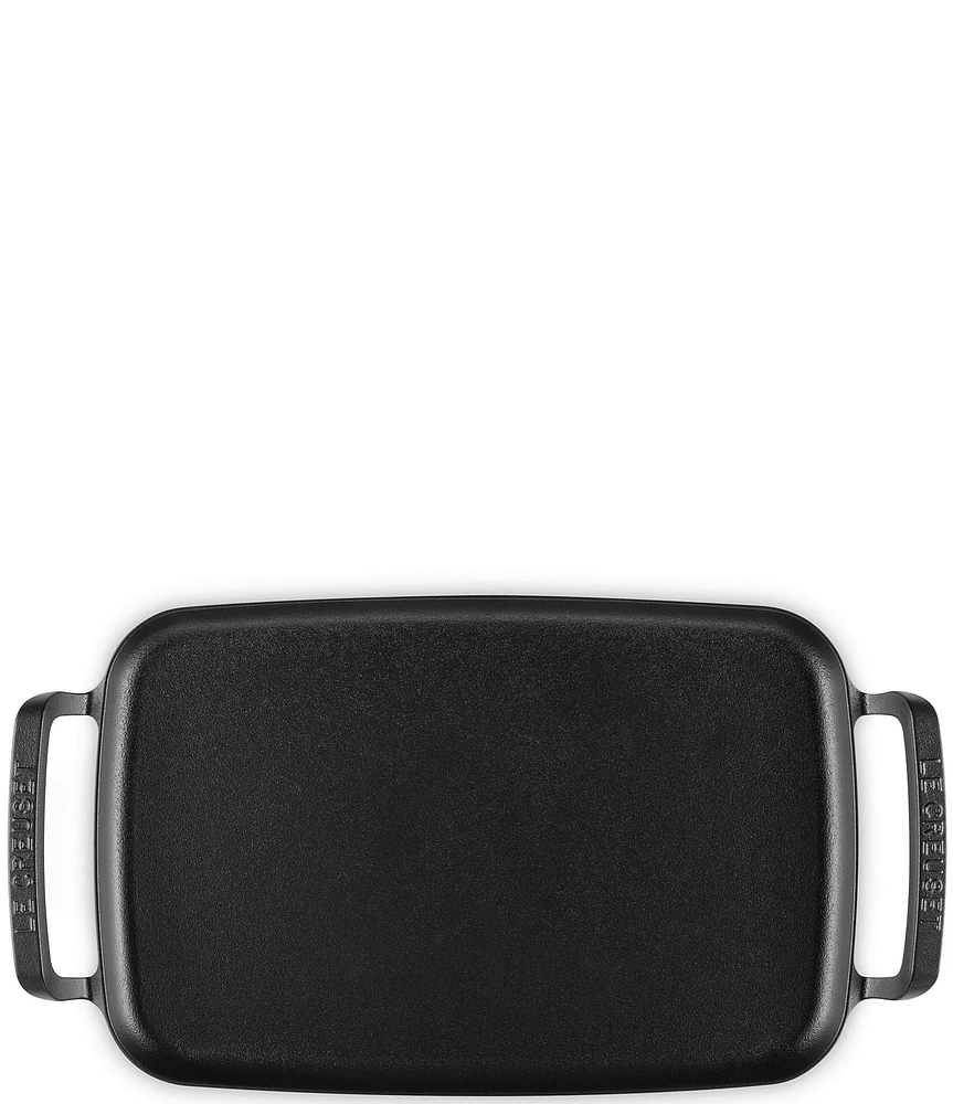 Le Creuset Alpine Outdoor Collection Enameld Cast Iron Rectangular Griddle, 15.75#double;