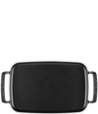 Le Creuset Alpine Outdoor Collection Enameld Cast Iron Rectangular Griddle, 15.75#double;