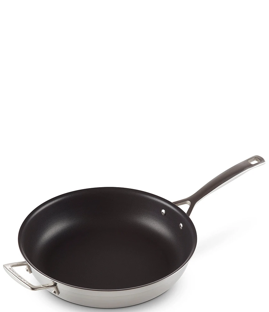 Le Creuset Classic Stainless Steel Round Nonstick Frying Pan - 12 in
