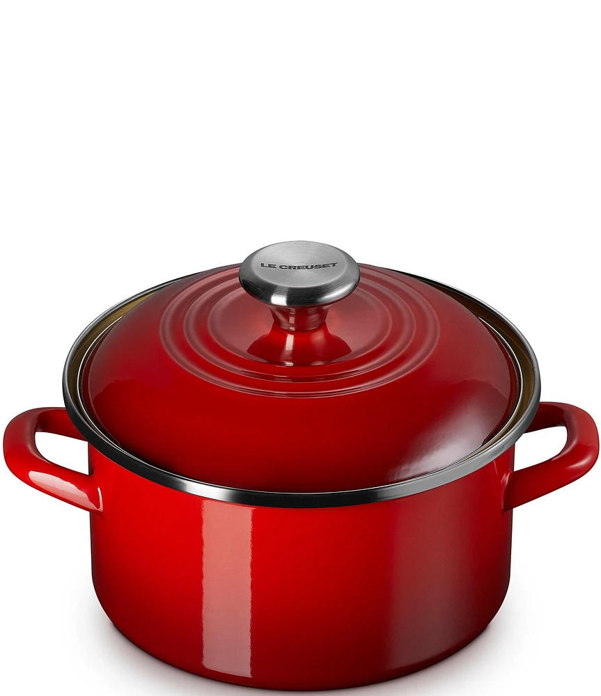 Le Creuset Enamel On Steel Petite Stockpot 3.8-Quart