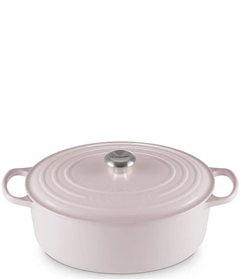 Le Creuset Signature Cast Iron Oval Oven Dutch Oven with Stainless Steel knob
