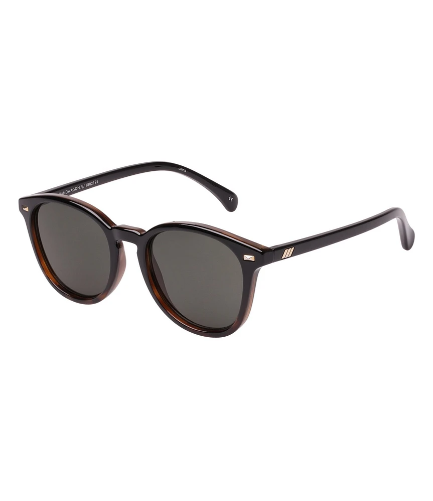 Le Specs Bandwagon Round 51mm Sunglasses