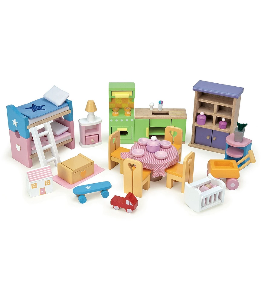 Le Toy Van Honeybake Furniture Set for Doll Houses
