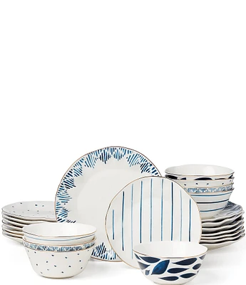 Lenox Blue Bay 24-Piece Dinnerware Set, Service for 8