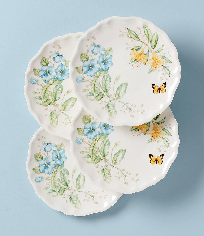 Lenox Butterfly Meadow Melamine 4-Piece Dinner Plate Set