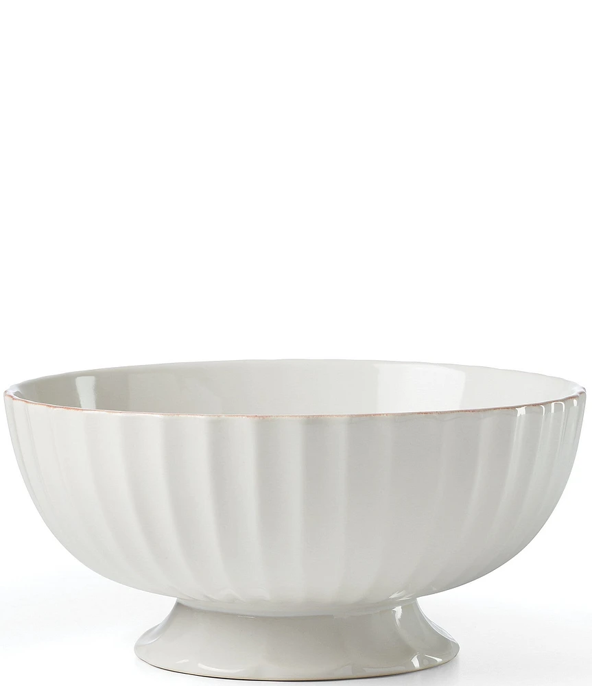 Lenox French Perle Scallop Centerpiece Bowl