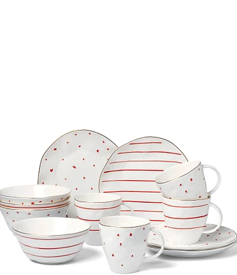 Lenox Garnet Bay 12-Piece Dessert Set