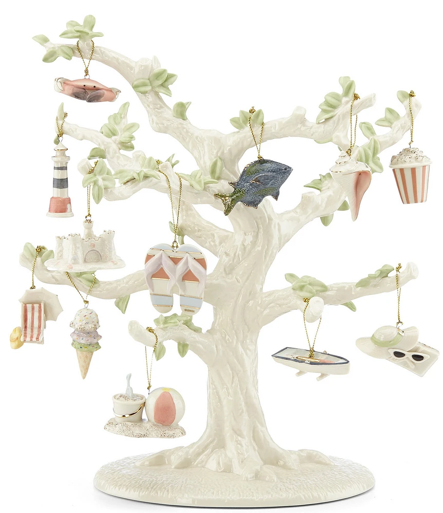 Lenox Summer 12-Piece Mini Ornament & Tree Set