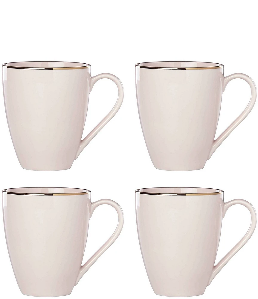 Lenox Trianna Mugs, Set of 4