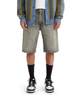 Levi's® 469 Loose Fit 12#double; Inseam Mid Rise Denim Shorts