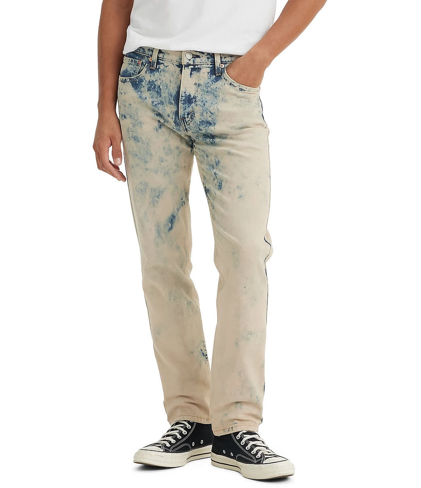 Levi's® 511™ Acid-Wash Slim Fit Straight Leg Jeans
