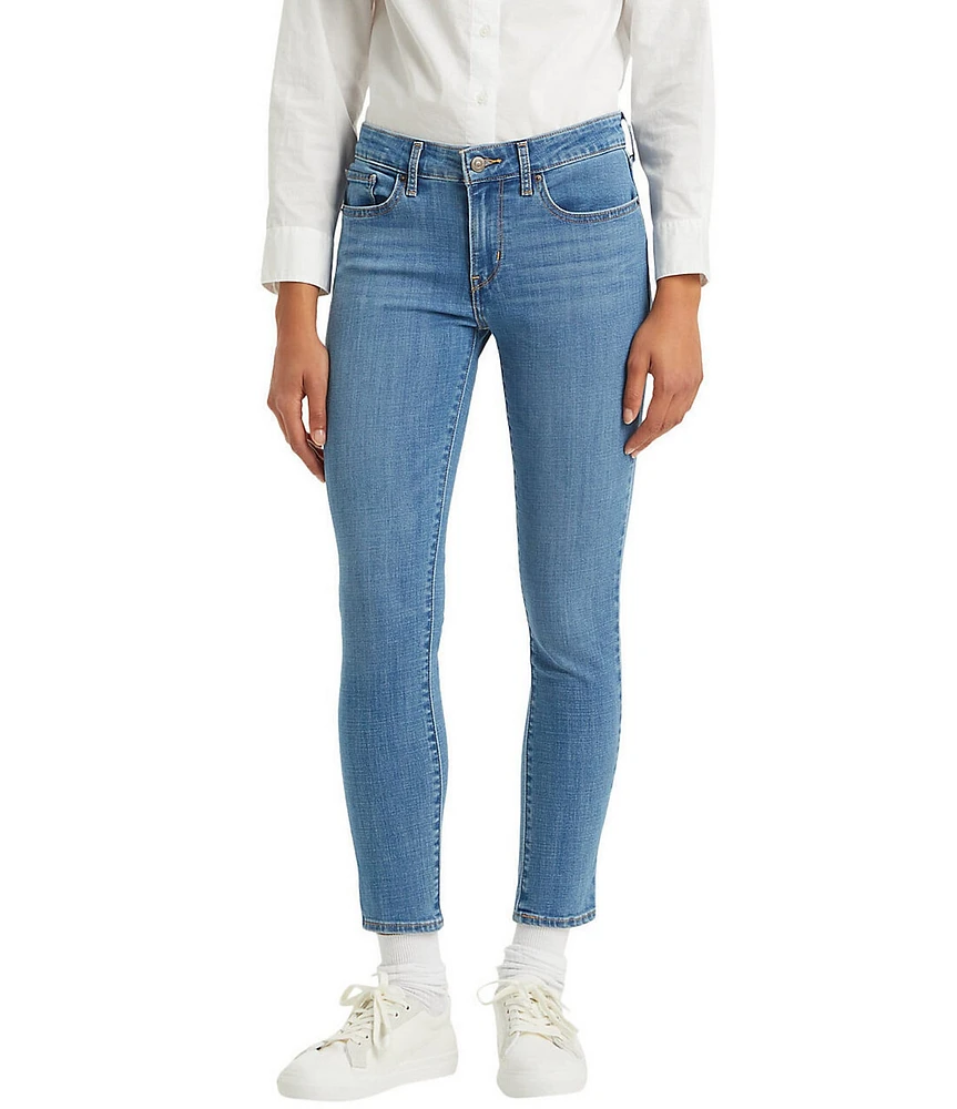 Levi's® 711 Mid Rise Medium Wash Skinny Jeans