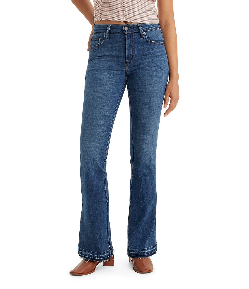 Levi's® 726 High Rise Frayed Hem Flare Jeans