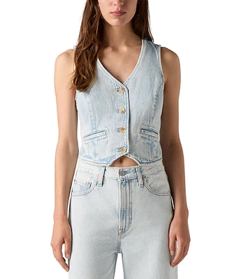 Levi's® Ardmore Cropped Denim Vest