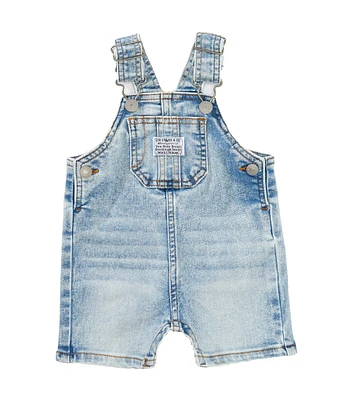 Levi's® Baby Boys Sleeveless Denim Shortalls